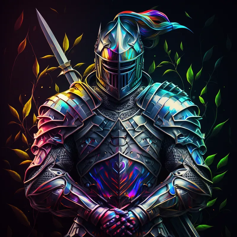 Stylized Glass Painting Portraits