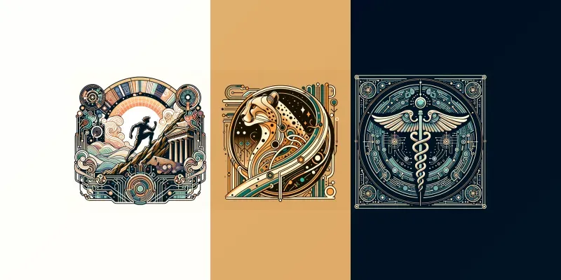 Scifi Nouveau Logos generated by undefined