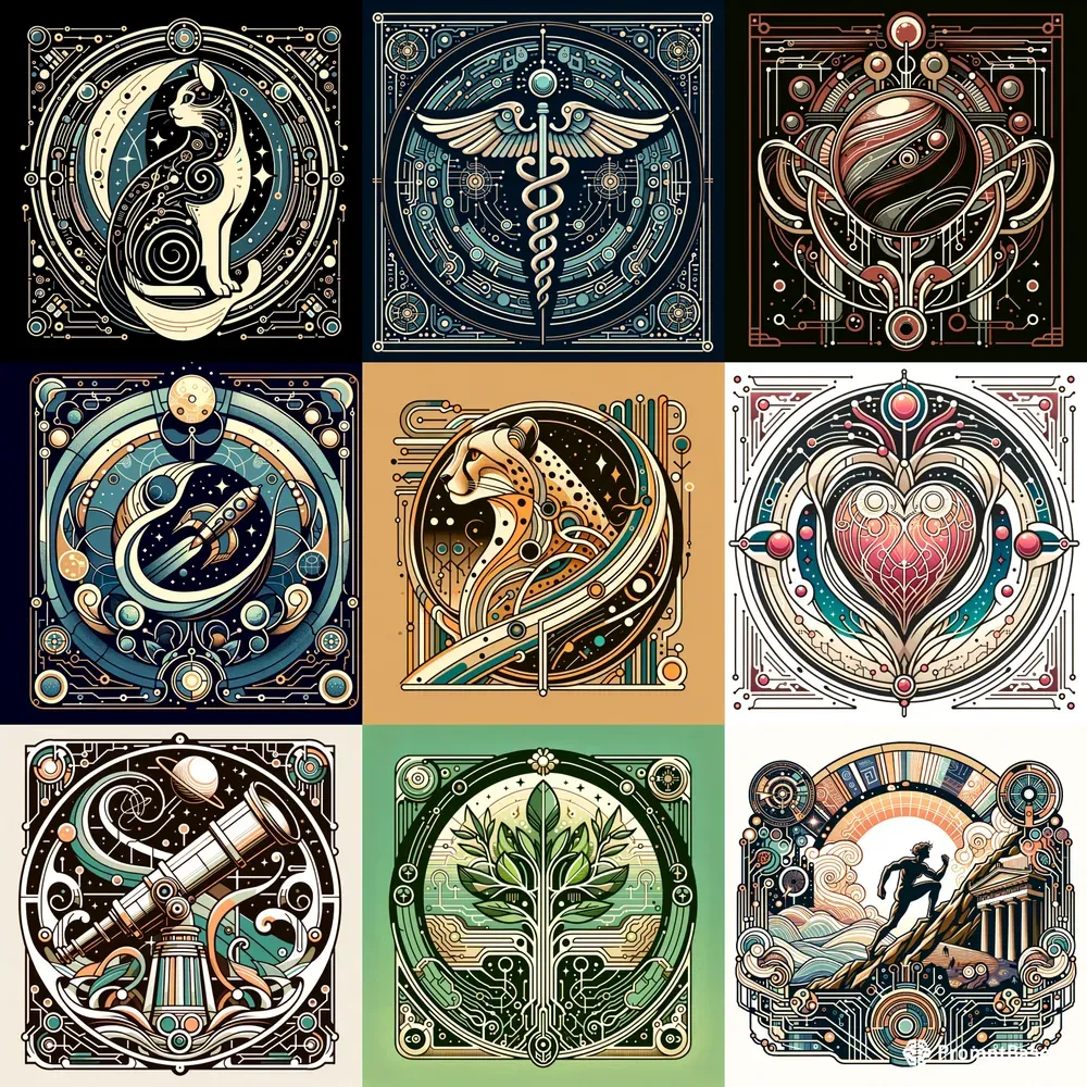 Scifi Nouveau Logos