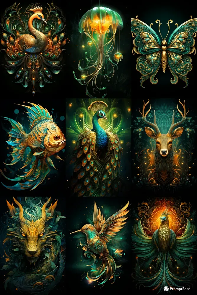 Mystic Neon Oases