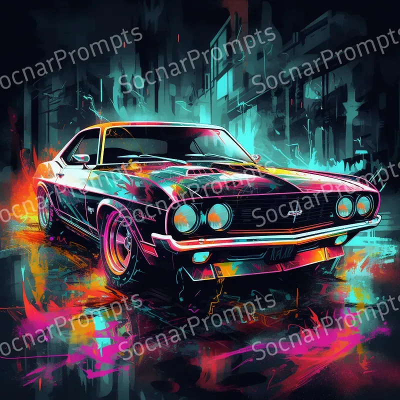 Graffiti Neon Style