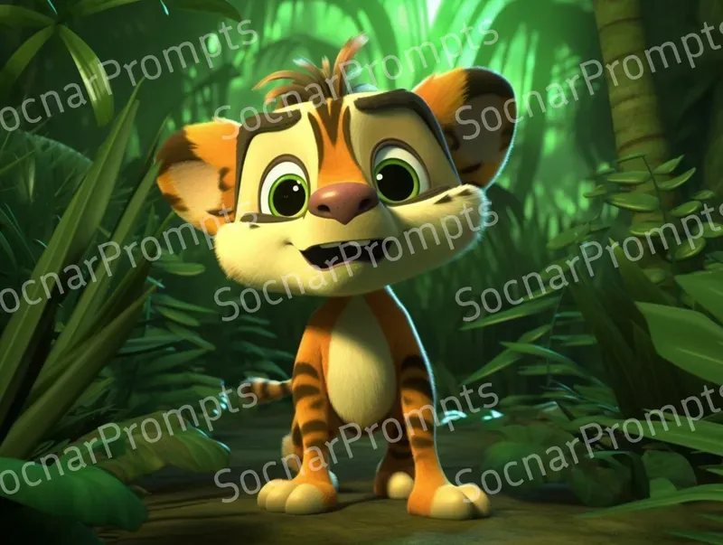 Pixar Style Animals