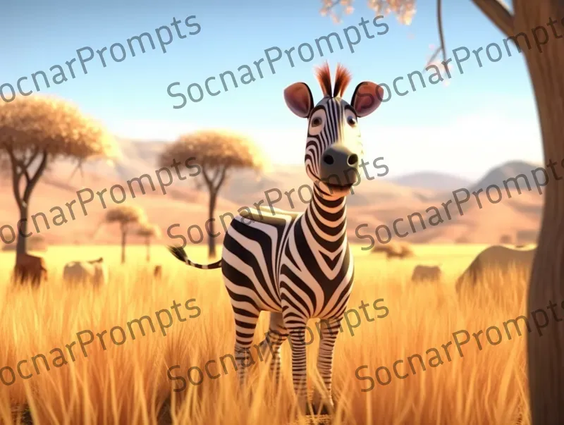 Pixar Style Animals