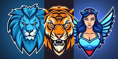 Esports Teams Logos generated by midjourney