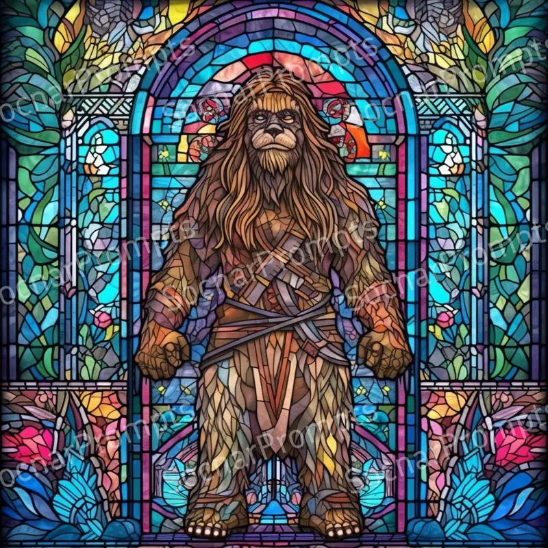 Stained Glass Characters