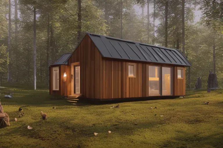 Houses In The Woods
