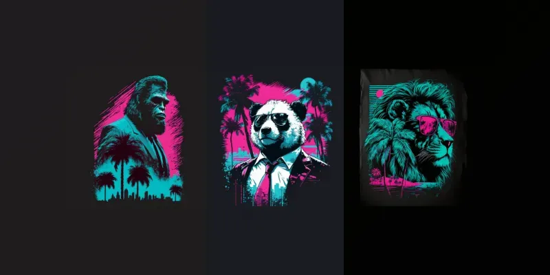 Miami Vice Animals generated by undefined