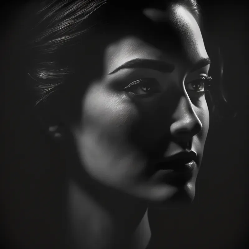 Film Noir Portraits Of Women