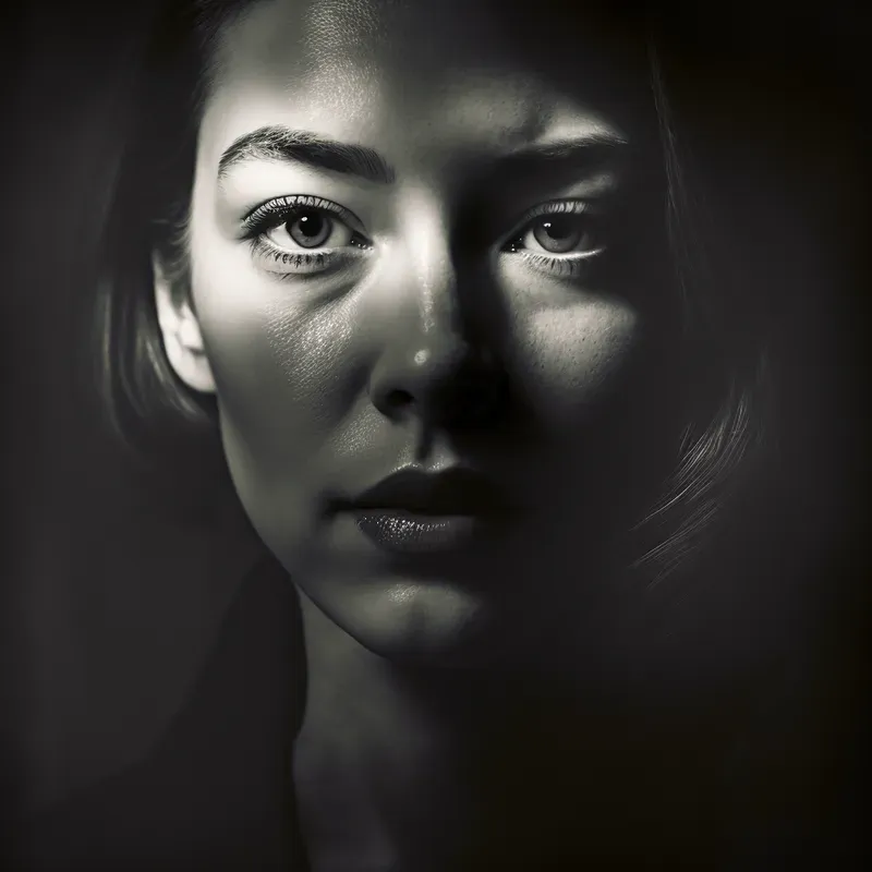 Film Noir Portraits Of Women