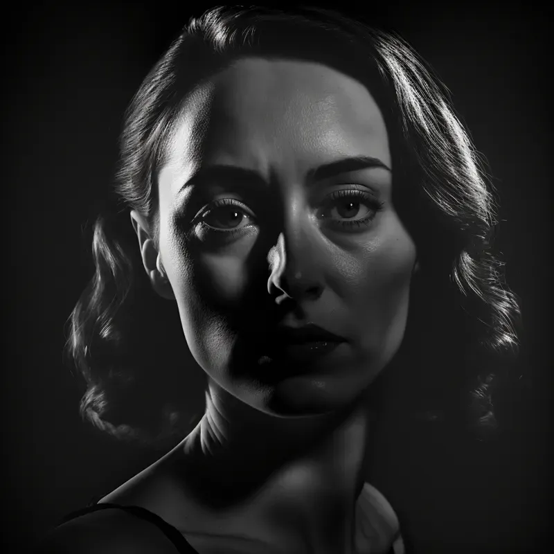 Film Noir Portraits Of Women