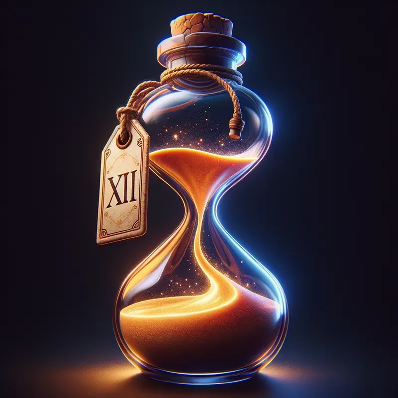 Magic Potions With Paper Tags