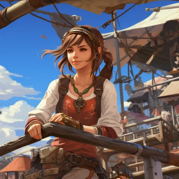 Futuristic Film Noir Art