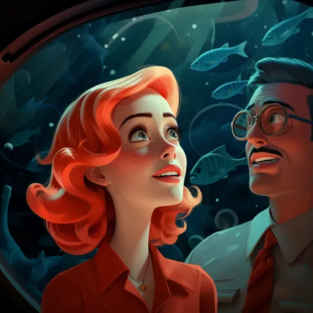 Futuristic Film Noir Art