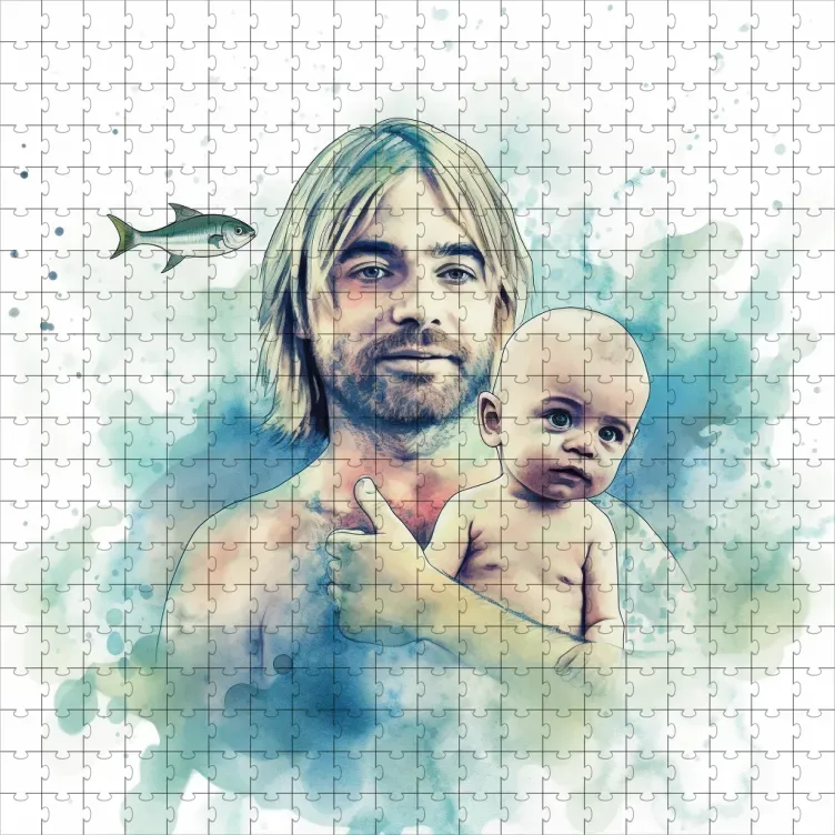 Iconic Music Album Covers In Watercolor