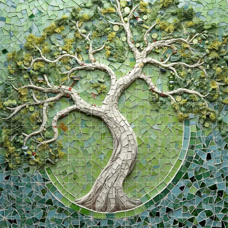 Antoni Gaud Trencadis Mosaic Art
