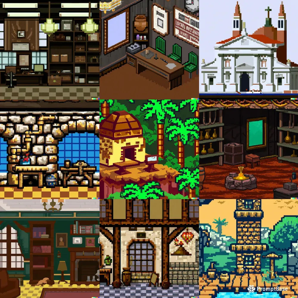 Old School Point & Click Scenery