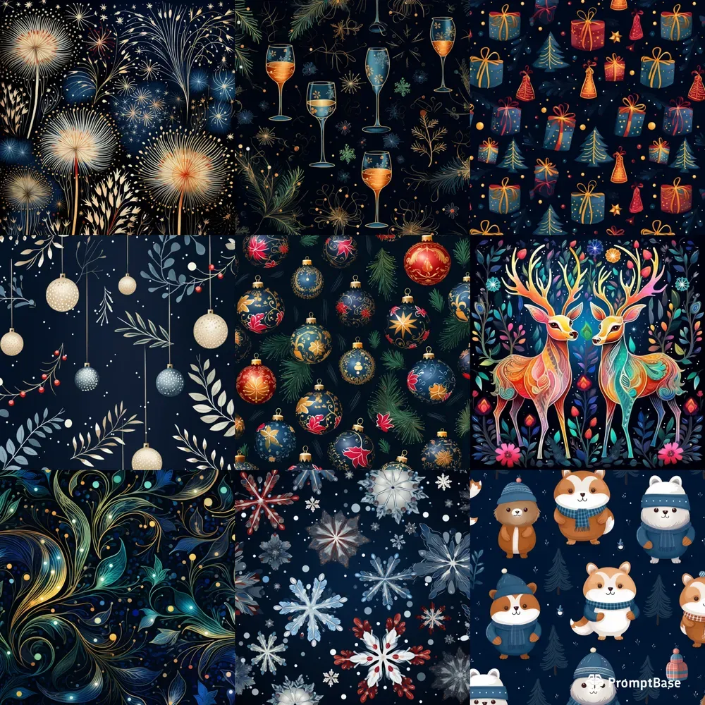 Christmas Magic Patterns