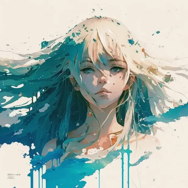 Watercolor Anime Portraits