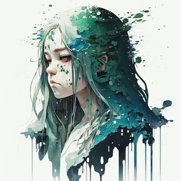 Watercolor Anime Portraits