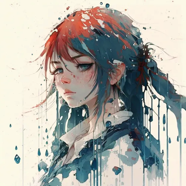Watercolor Anime Portraits