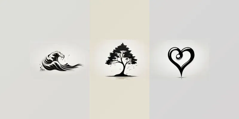 Logos And Tattoos Symbols generated by undefined
