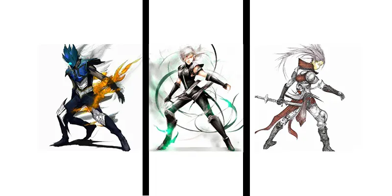 Anime Character Concept Art generated by undefined