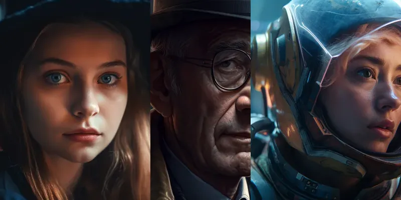 Portraits And Photos Fusing Realism generated by undefined