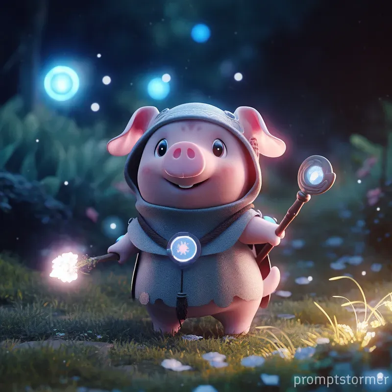 Various Magical Cute Characters