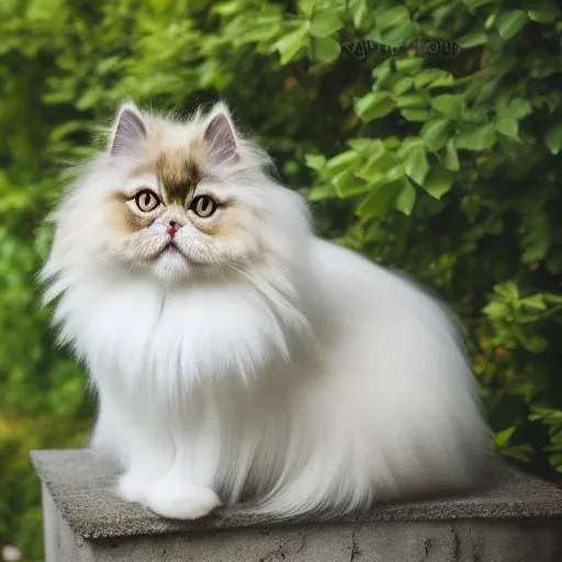 Realistic Persian Cat