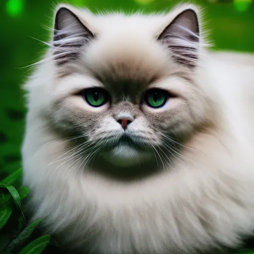 Realistic Persian Cat