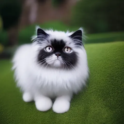 Realistic Persian Cat
