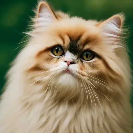 Realistic Persian Cat