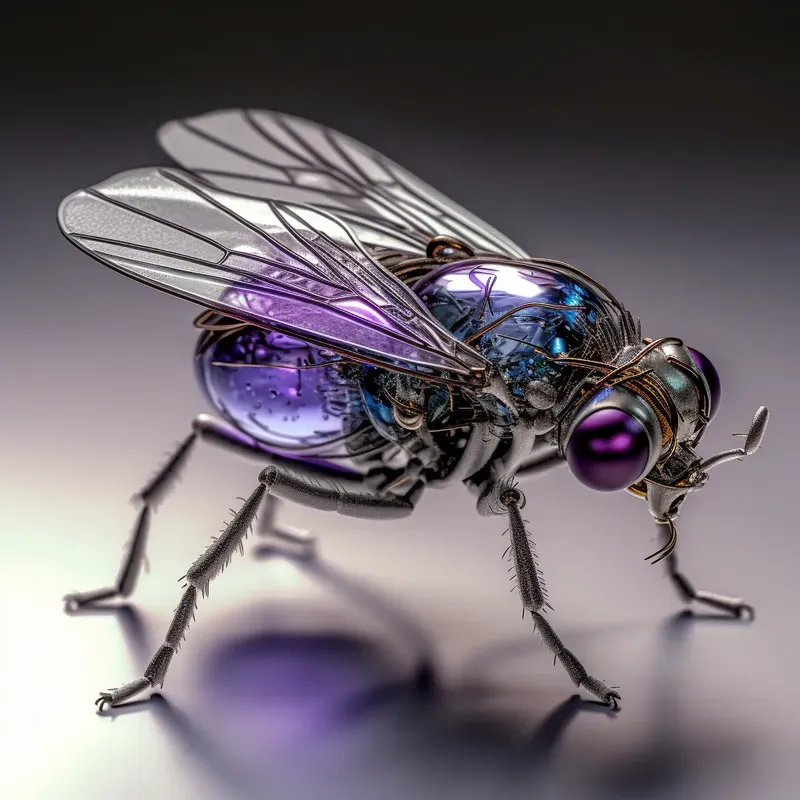 Digital Art Of Cute Metamorphosis Insects