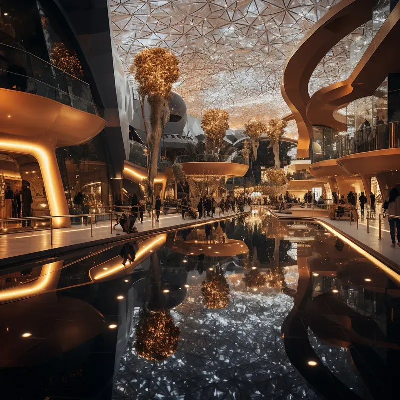 Beautiful Malls Interiors