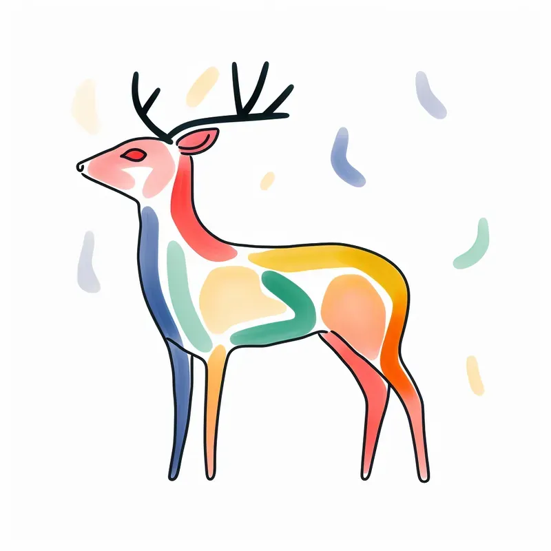 Picasso One Line Drawing Art