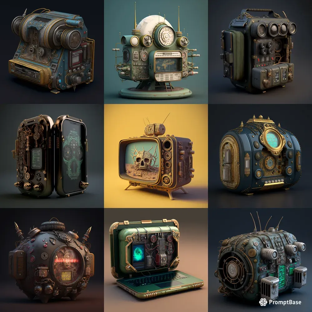 Alien Machines And Electronics