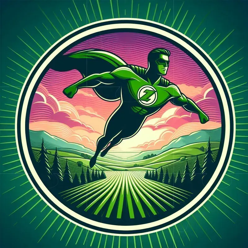 Superheroes In Action Logos Collections