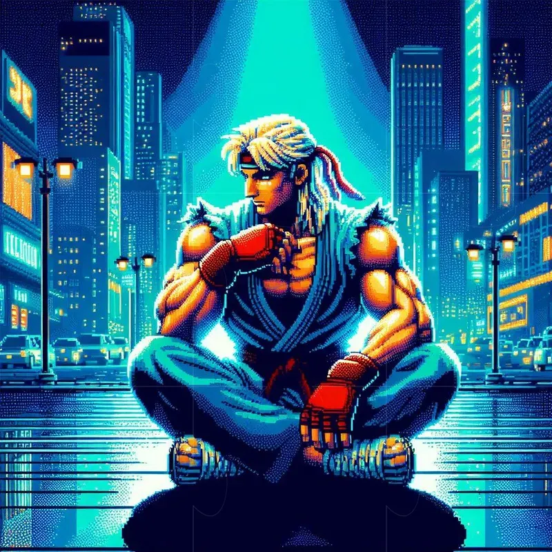 Retro Pixel Art Iconic Characters Unleashed