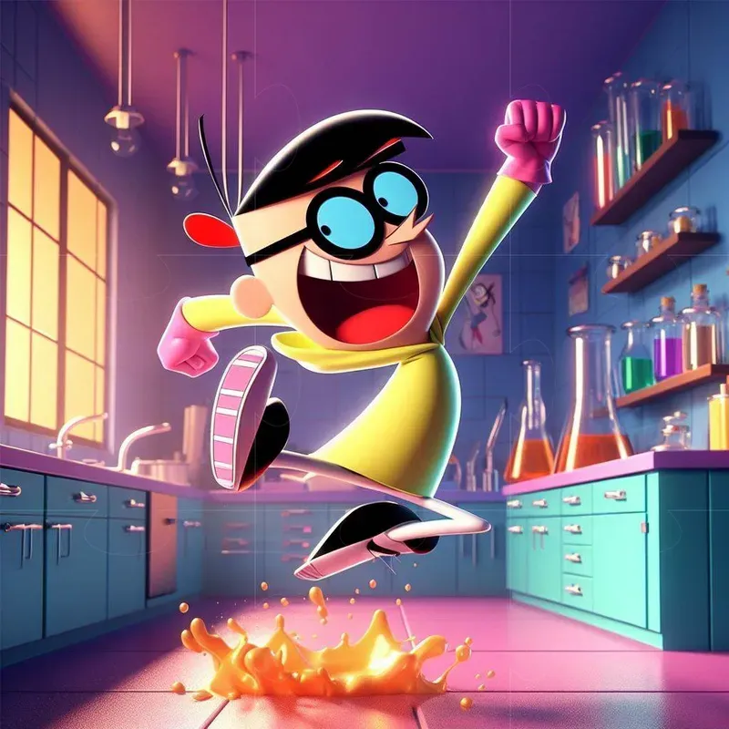 Cartoon Anime Characters In Funny Poses