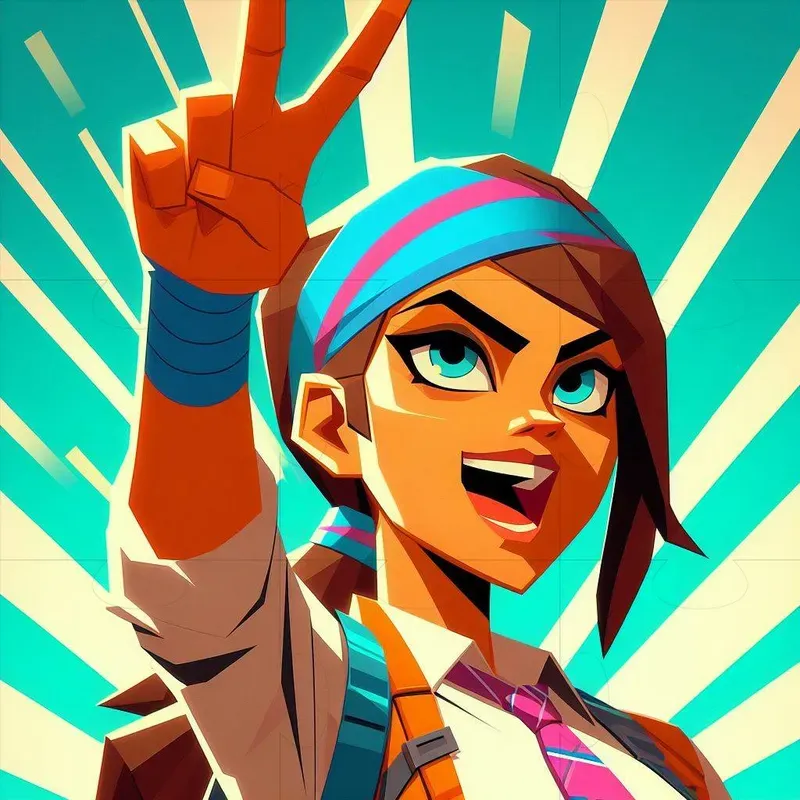 Cartoon Anime Characters In Funny Poses