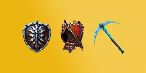 RPG Item Icons generated by dalle