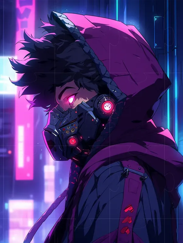 Cyberpunk Anime Characters