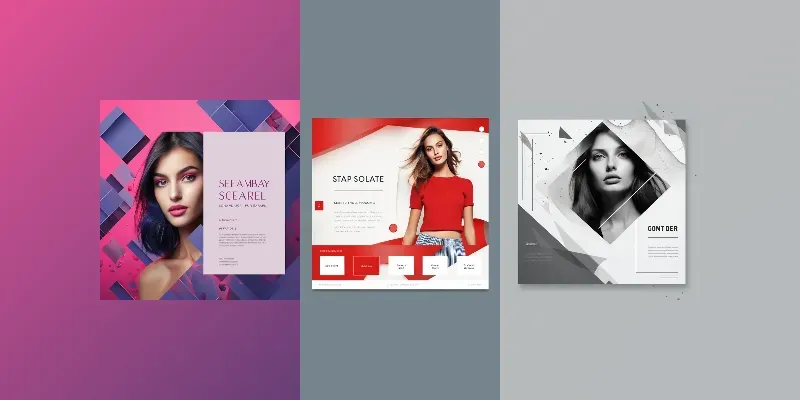 Editable Square Banner Templates generated by undefined