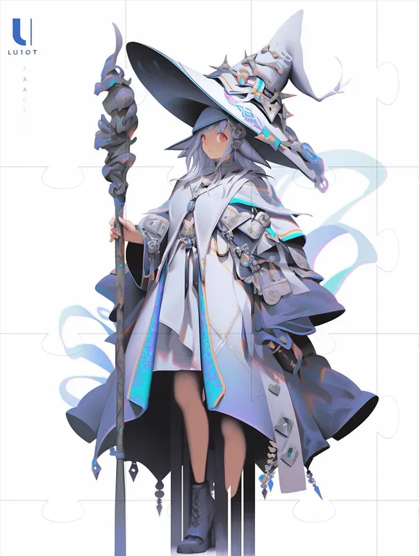 3D Wizard Character Portraits