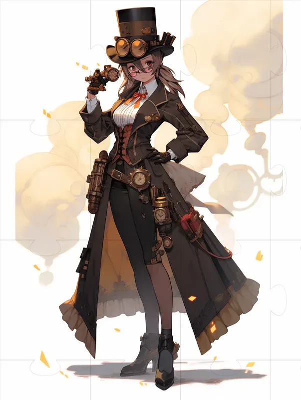 3D Wizard Character Portraits