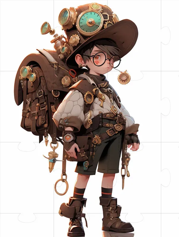 3D Wizard Character Portraits