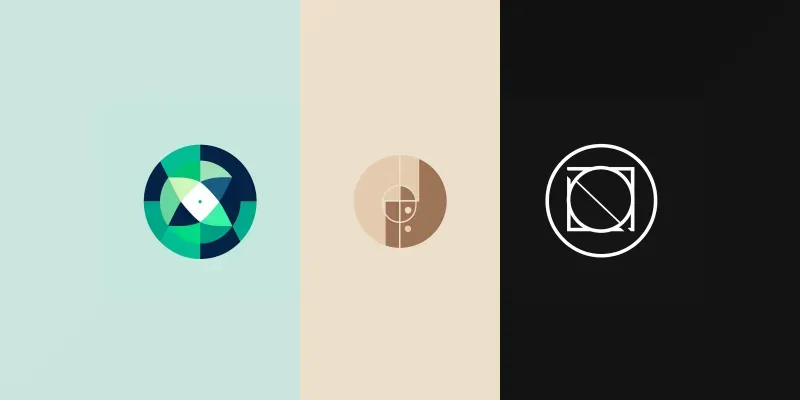 Minimalist Geometric Logos generated by undefined