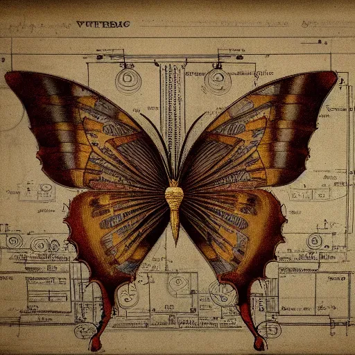 Retro Butterflies