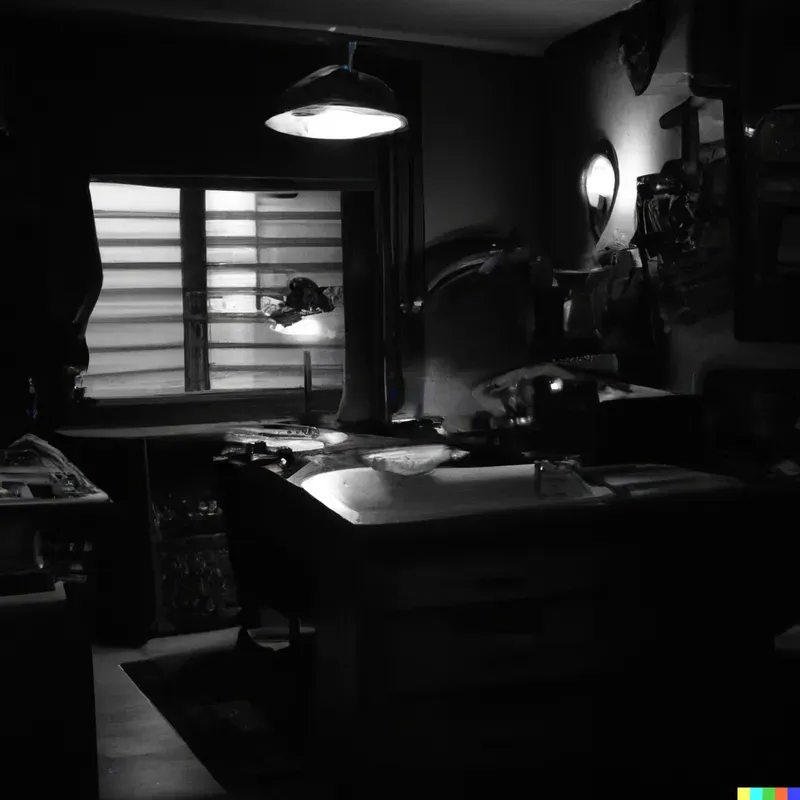 Film Noir Black  White