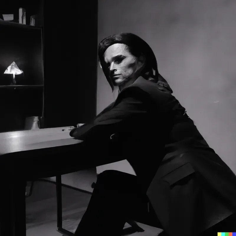 Film Noir Black  White